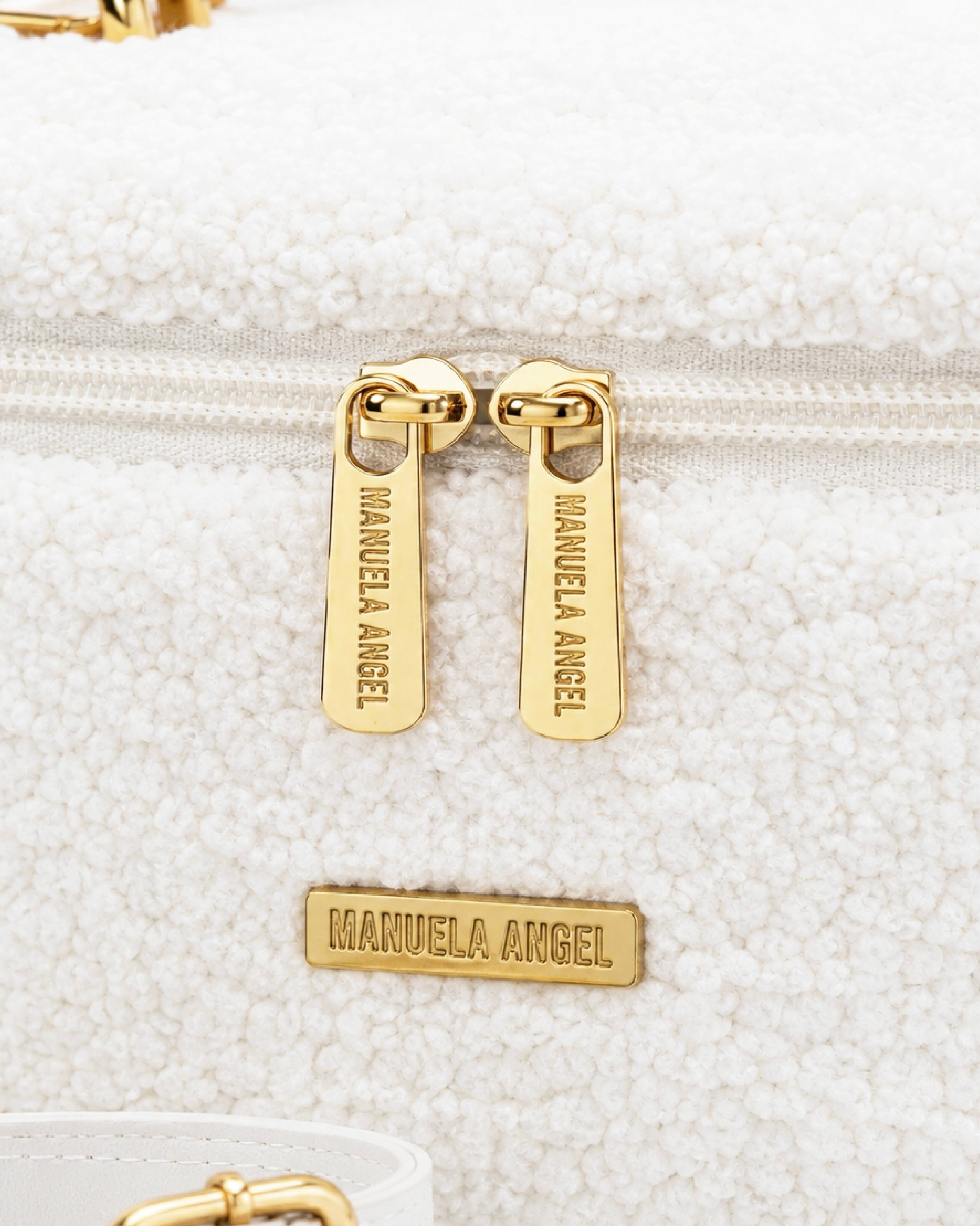 COTTON SIGNATURE BAG MINI WHITE