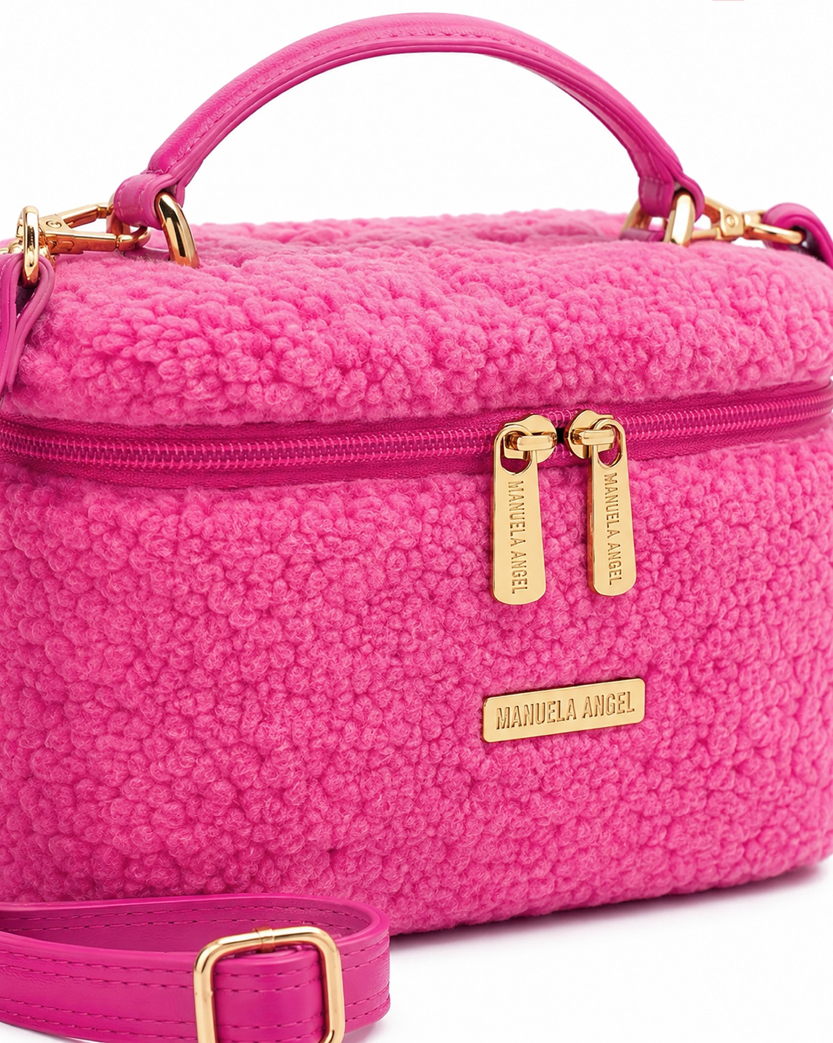COTTON SIGNATURE BAG MINI PINK