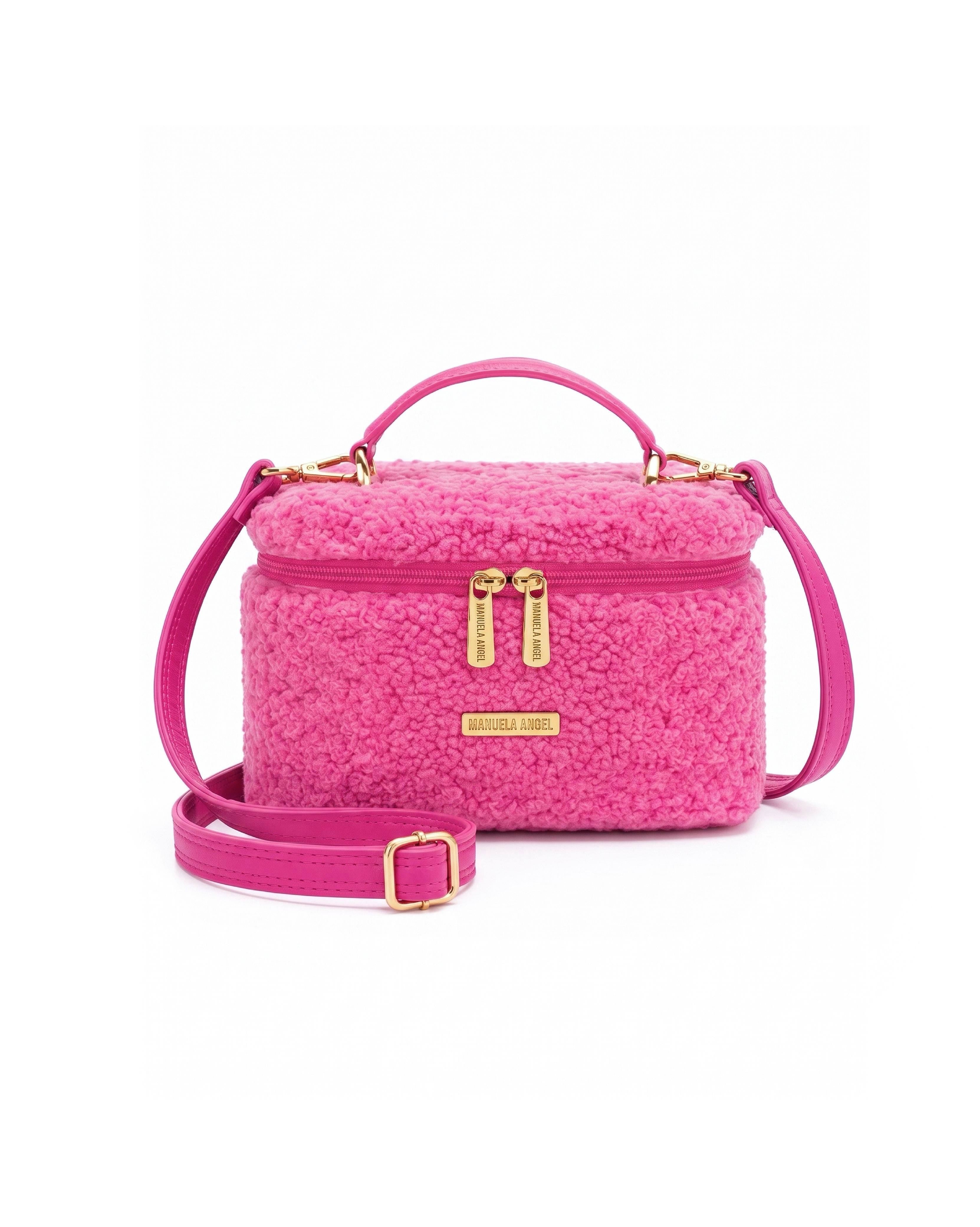 COTTON SIGNATURE BAG MINI PINK