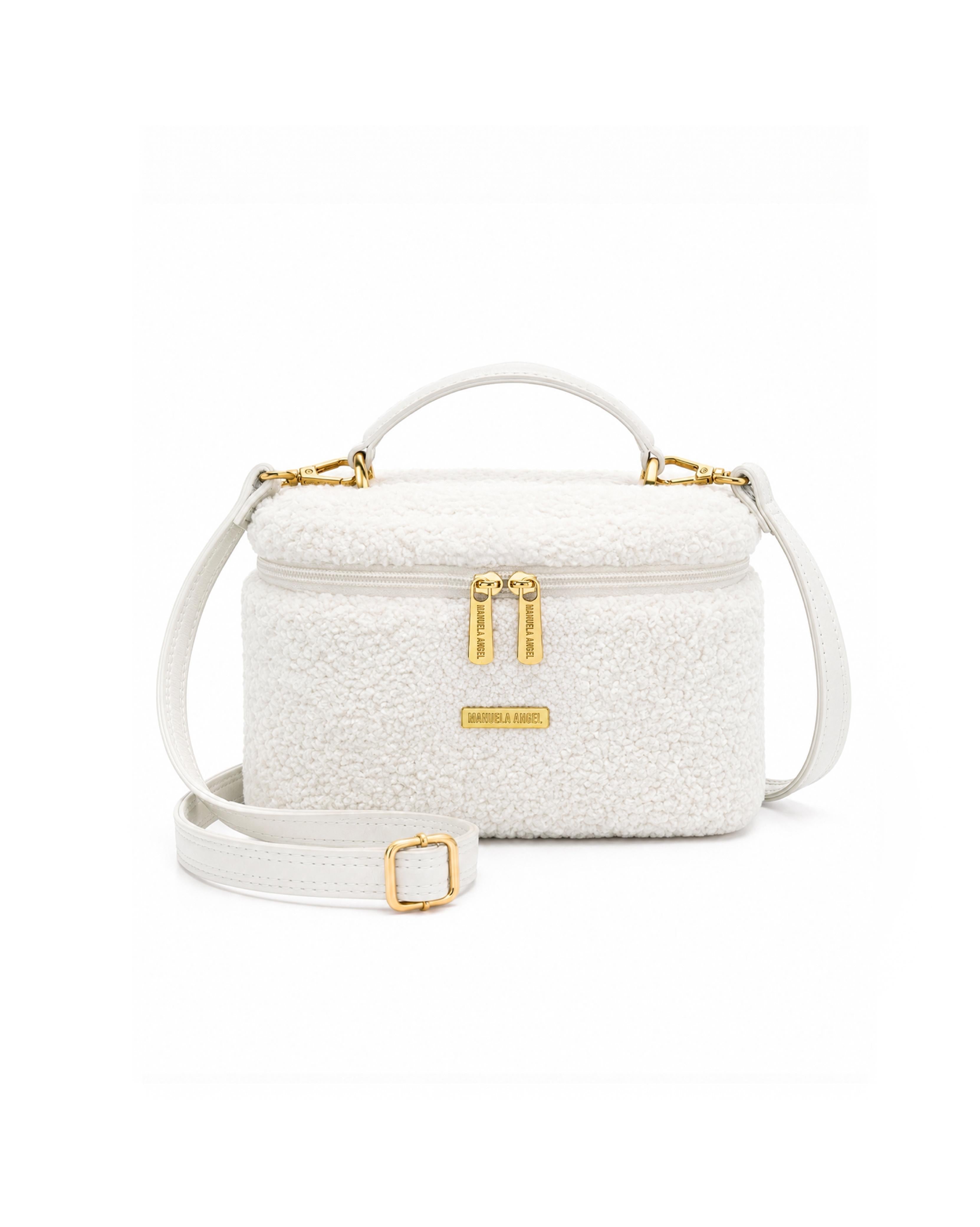 COTTON SIGNATURE BAG MINI WHITE