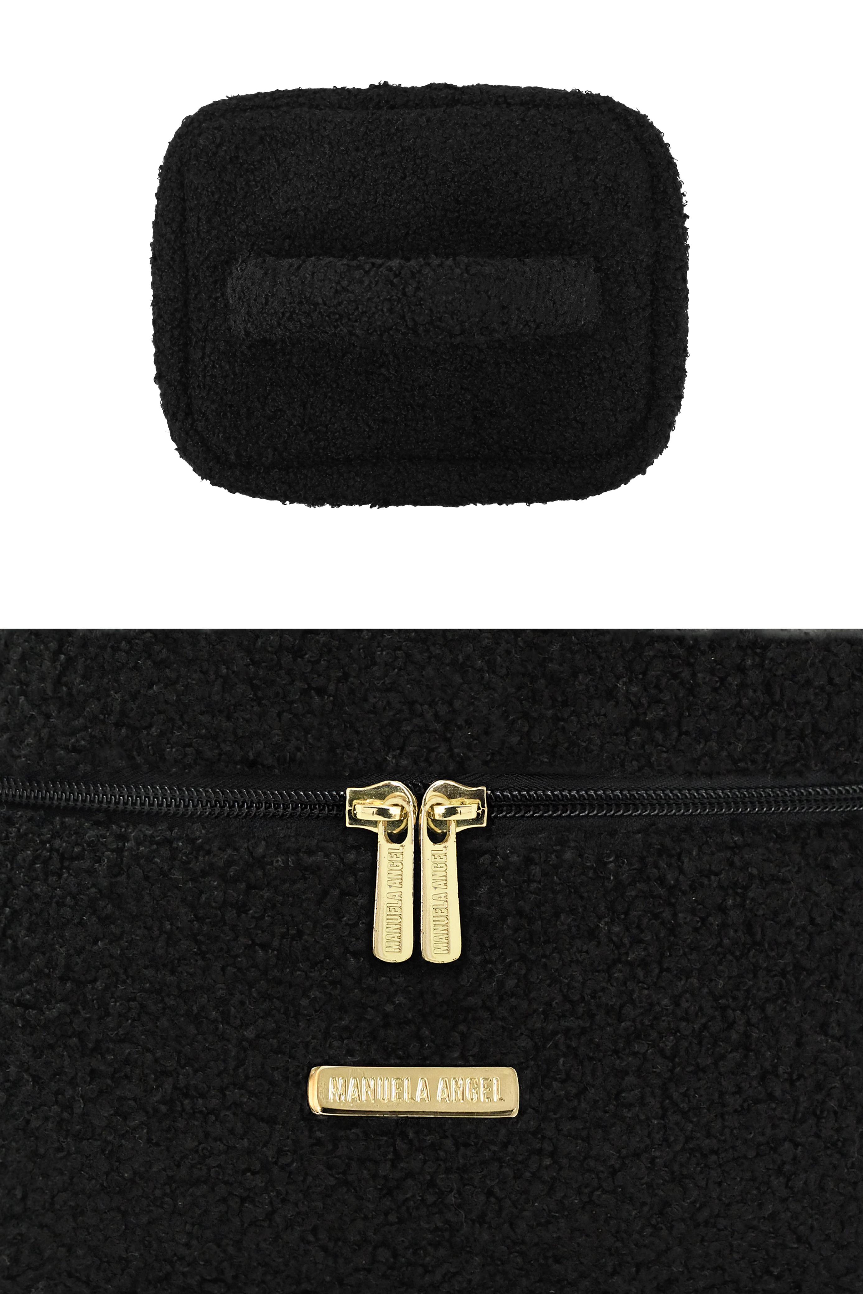 COTTON SIGNATURE BAG BLACK